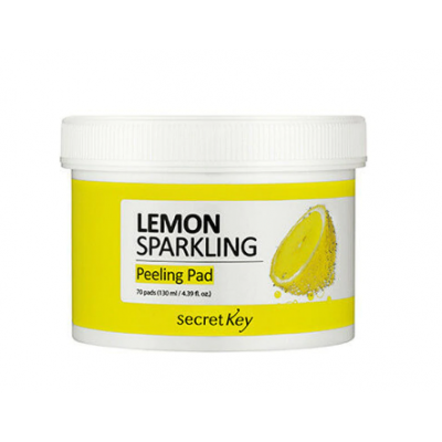Lemon Sparkling Peeling Pad 70pcs DC